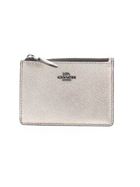 Coach Metallic Skinny ID EUC